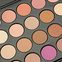 Палитра теней тени 28 цветов нейтральных палетка Cosmetics, фото 3