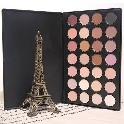 Палитра теней тени 28 цветов нейтральных палетка Cosmetics, фото 1