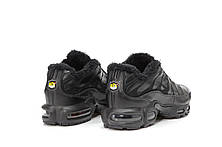 Чоловічі кросівки Nike Air Max TN Leather Black (с мехом) 09395, фото 4