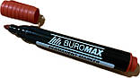 Маркер водост. червоний 2-4 мм спиртова основа Buromax 8700, фото 3