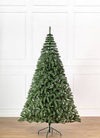 Новогодняя искусственная елка 2.5 м Буковельская, классическая елка искусственная натуральная зеленая 250 см