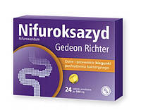 Таблетки от диареи Nifuroksazyd Gedeon Richter 100mg 24tabl.