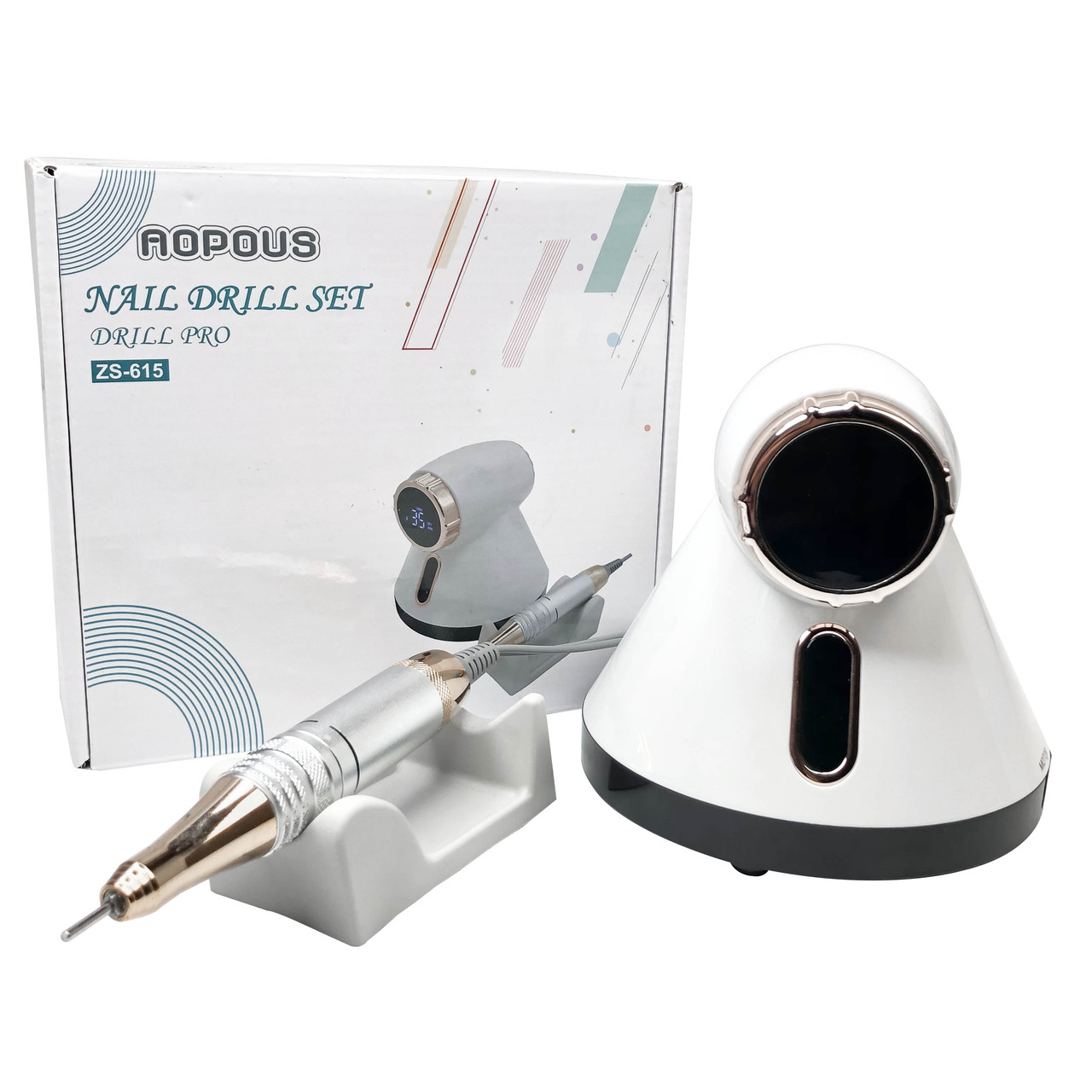 Фрезер для манікюру Nail Drill ZS-615 65 Вт 45000 об/хв, фото 1