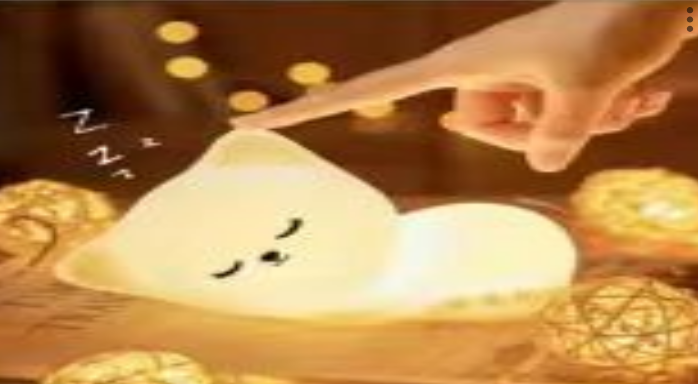 Силіконовий нічник дитячий Little Cat Silicone Light 7 RGB кольорів, фото 1