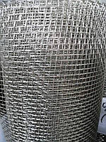 Сетка тканная нержавеющая с ячейкой 2.8мм из проволоки 0.9мм материал: сталь AISI 304