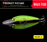 Воблер Walk Fish Hot Diver 90мм (3-4м)