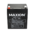 Акумулятор промисловий Maxion BP OT 5Ah 12V, фото 2