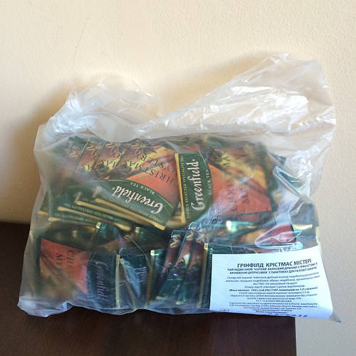 Чай Greenfield Christmas Mystery 100 пак, ціна 207 грн — Prom.ua (ID ...