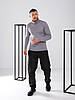 Чоловічі теплі спортивні штани з плащової тканини на флісі розміри від 50 до 58, фото 4