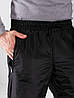 Чоловічі теплі спортивні штани з плащової тканини на флісі розміри від 50 до 58, фото 9