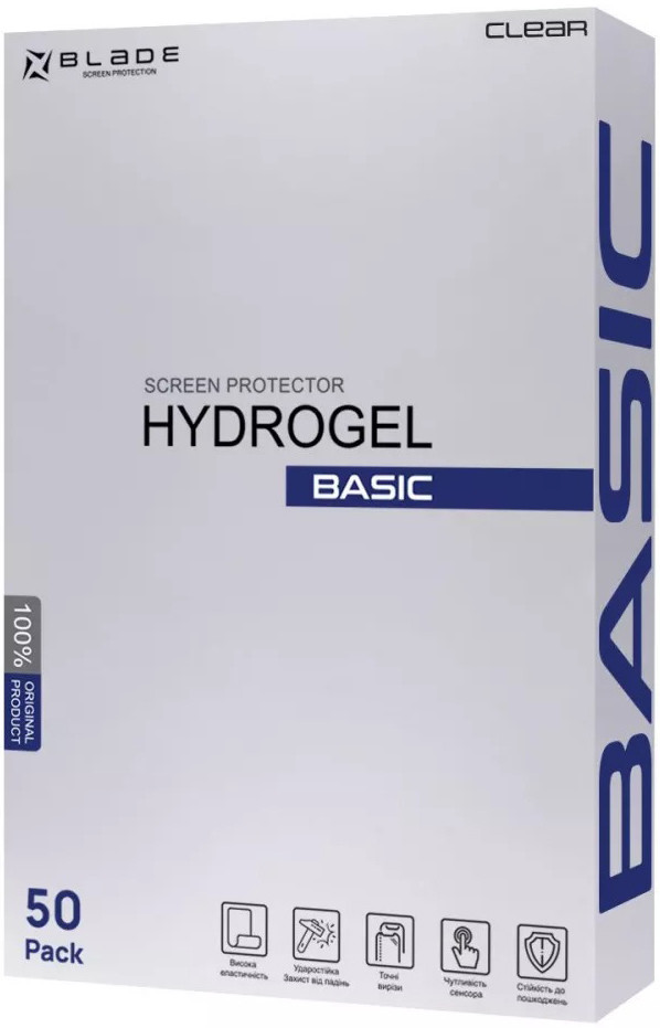 Гідрогелева захисна плівка для SONY Xperia L4 BLADE Hydrogel Basic Глянцева
