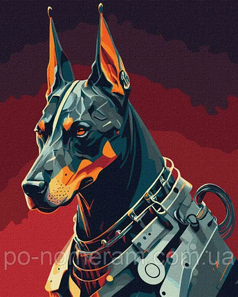 Рукітвор Картина за номерами (KHO5078) Вірний страж Colubenko.oleksii, 40 х 50 см, Ідейка, фото 1