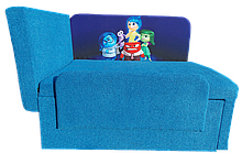 Дитячий диван ліжко "Мультик" з персонажами мультфільмів, Головоломки (Різні малюнки)