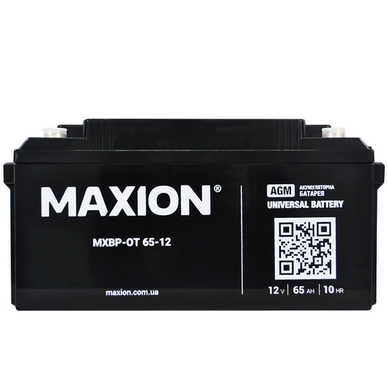 Акумулятор промисловий Maxion BP OT 12V 65Ah