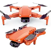 Складной квадрокоптер с камерой LYZRC L900 Orange радиоуправляемый дрон коптер с вай фай камерой