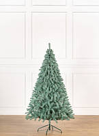 Новогодняя искусственная елка 2.1 м Буковельская, классическая елка искусственная натуральная голубая 210 см