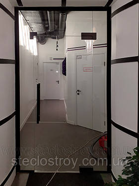 Скляна перегородка офісна для розділення простору Скляна перегородка офісна для розділення простору