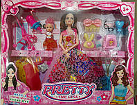 Набор кукол " Модница и её Маленькая Принцесса с аксессуарами" Пр-во: Китай.