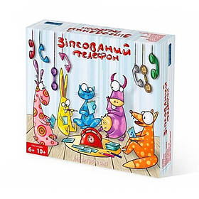 Настільна гра "Зіпсований телефон" Vechotnytsi 0034-VCHR українською мовою, Toyman