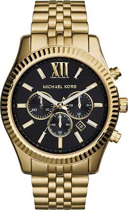 Годинник MICHAEL KORS Lexington MK8286 Gold 45mm