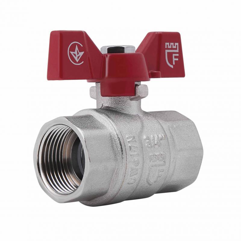 Кран кульовий SD Forte 3/4" ВР для води (метелик) SF602W20, фото 1