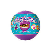 Мягкая игрушка-сюрприз в шаре Surprizamals S15 SU03889-5024 в ассортименте, Toyman