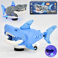 Музыкальная игрушка "Акула" ZR186 со звуком и подсветкой, 2 вида