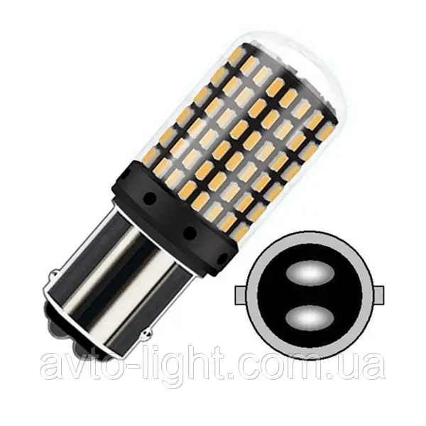 P21/5W 1157 BAY15D 144SMD CANBUS (2контакту)
