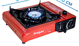 Портативна газова плита Projegaz jy-500A ТУРЕЧЧИНА Газовий балон у подарунок!, фото 3