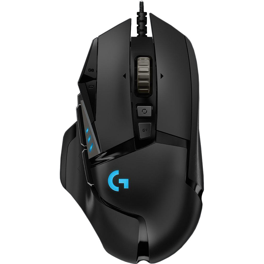 Миша Logitech G502 HERO High Performance Gaming Mouse black Б/у