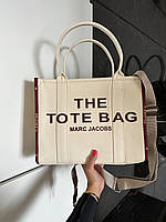 Marc Jacobs Tote Bag (коричневий кант) высокое качество женские сумочки и клатчи высокое качество