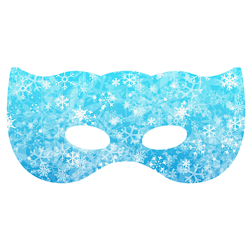 "Сніжинка" - Маска (1 шт)