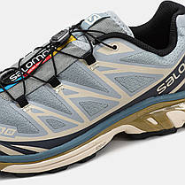 Чоловічі Кросівки Salomon XT-6 Softground LT ADV Blue / Саломон ХТ-6 Софтграунд ЛТ АДВ Блакитні, фото 5