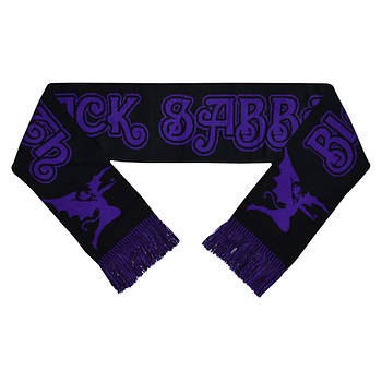 Шарф Black Sabbath (purple logo)