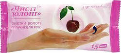 Вологі серветки "Чисті долоні"   15 шт.