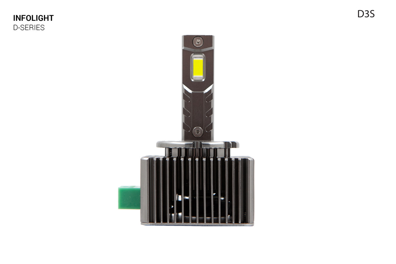 Світлодіодні лампи Infolight D3S LED 35W 6000°К, у штатний блок розпалу - фото 4 - id-p396366124