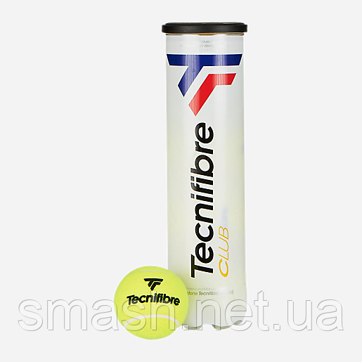 Теннисные мячи Tecnifibre Club X4 мяча NEW 2023 - фото 1 - id-p1495530276