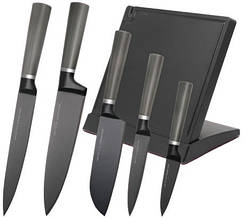 Набір ножів OSCAR MASTER Набір із 5 ножів + обробна дошка OSR-11002-6