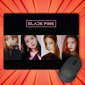 Килимки для миші Black Pink (210х290)