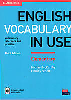 Підручник English Vocabulary in Use Third Edition Elementary with eBook and answer key