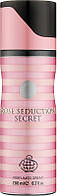 Fragrance World Rose Seduction Secret Парфюмированный дезодорант, 200 мл