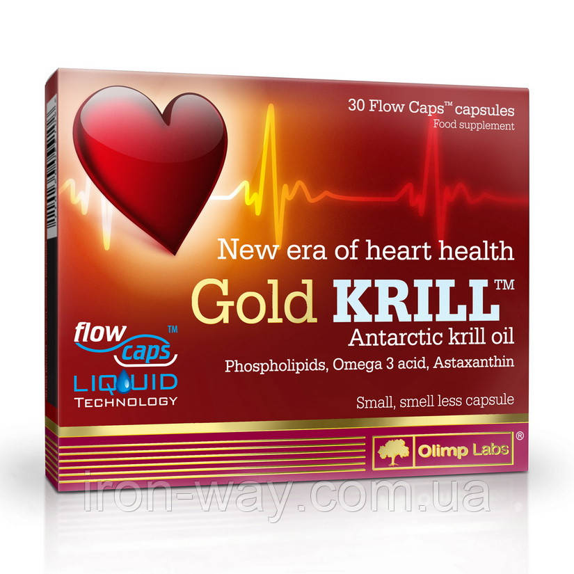 OLIMP Gold Krill (30 caps), фото 1