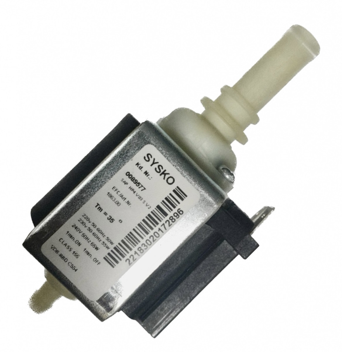 Помпа Sysko SAP. HP4. V03 230v/65w для кофеварок Miele Nivona Jura ...