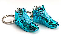 Мини обувь, фингер шузы, брелок Nike AIR Jordan Blue Blue Chrome