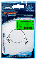 Повідець Ukrspin Orange Spinning Титан 1x7 30см 14кг(30lb)/0.45мм