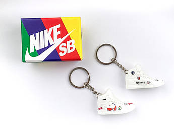 Мини обувь, фингер шузы, брелок Nike AIR Jordan NBA з коробкою Color