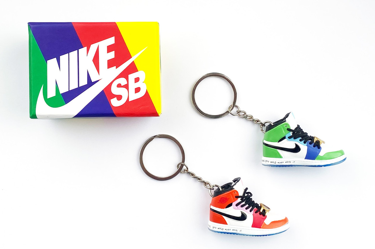 Мини обувь, фингер шузы, брелок Nike AIR Jordan Watch Color з коробкою Color