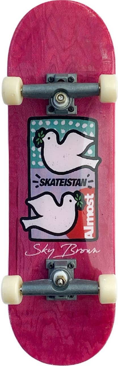 Фінгерборд Tech Deck Almost Skateboards Skateistan Dove Pink