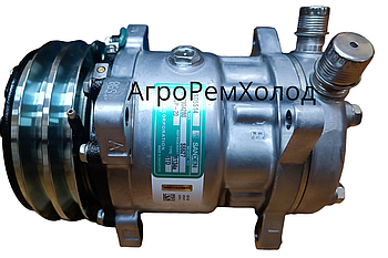 Компресор для кондиціонера оригінал SD5H14 Sanden А2 132 мм 12 V універсальний для тракторів і комбайнів