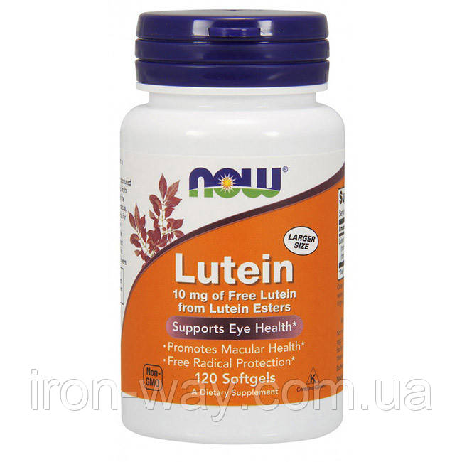 NOW Lutein 10 mg (120 softgel)